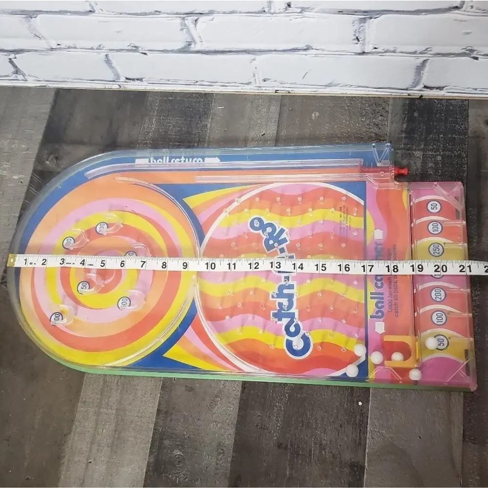 Vintage 1960s Pinball Game Catch-a-Roo